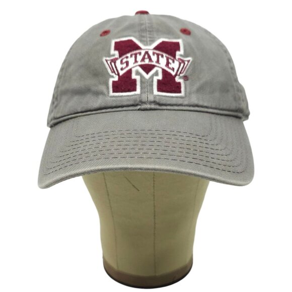 Mississippi State Bulldogs Strapback Cap Hat Embroidered Patch Baseball The Game - Picture 13 of 13